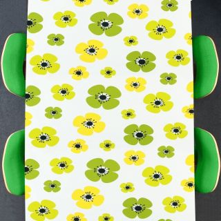 joyoilcloth-flowers-green