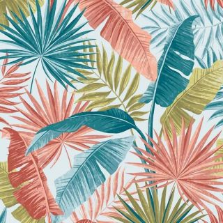 Cabane-Coat-Tropical-Fuerteventura-Coral-Luxe-oilcloth