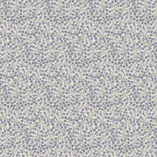 Oilcloth Captain Cook Flowery Lilac Ice, sample
