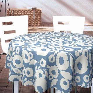 Captain-Cook pattern-easy-Washabel-PVCProtectMyTable-Blauw-white-oilcloth