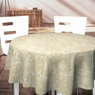 Captain-Cook Easy Washabeloilcloth-Wit-baluring-ProtectMyTable-Beige-recyclable