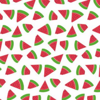 Captain-Cookoilcloth-160cm-Roos-Groen-White-Fruit-Watermeloen-Zomer