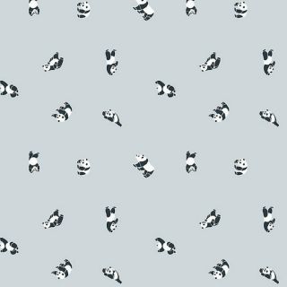 Captain-Cookoilcloth-160cm-animal-playing-haulable-pandami-gray-blue-panda