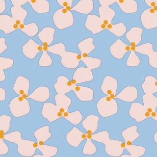 Oilcloth-Lola-Poppy-Baby-Blue-Zomer-Blauw-Kinderen