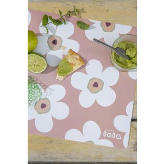 flower-roseplacemat-lola-Washable-Summer