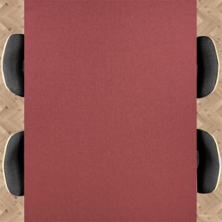 tablecloth-red-washable-table protection-out-garden-pure