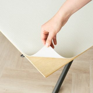 white-modern-hip-molton-Table Protector-Bulgomme-Tafelmolton-Wijnkringen-Onderdafelklag-Dehumant