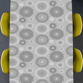 Fortunaoilcloth-Grijs-Bollen
