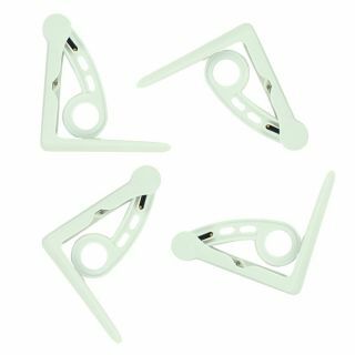 Table clamps white