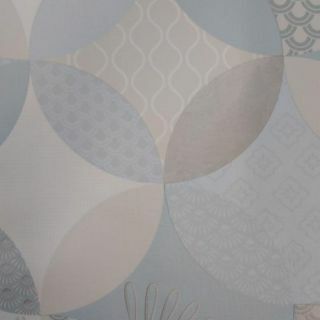 Tablecloth-grayoilcloth-Clogen-Cirkels