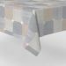 Gray beige-pockets-tablecloth