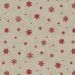 oilcloth-Kerst-Christmas Mass Sneeuw Flakes-Herfst-Rood-Beige
