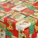 oilcloth-Kerst-Rood-Kerstmis party-Table protection
