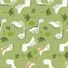 Green-Kaki-animal-Dino-oilcloth