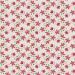 flower-red beigesample-oilcloth