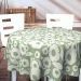 Captain-Cook-PVC-easy-Wasible-Groen-White patternProtectMyTable