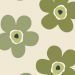 Oilcloth-Lola-Small-Big-Flower-moss-green leaves