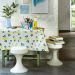 cheese-yellow-blueCaptain Cook-cheerful oilcloth