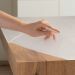 Matted-Fijngematted-Table Protector-Transparant-translucent--gorn-oilcloth